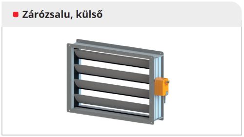 HELIOS AIR1-JVK XC 1400: Elektromos zsalu AIR1 XC 1400-hoz