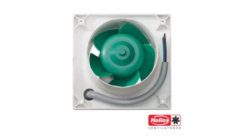 HELIOS M1/150: MiniVent kisventilátor, 260/220 m3/h, visszacsapó szeleppel