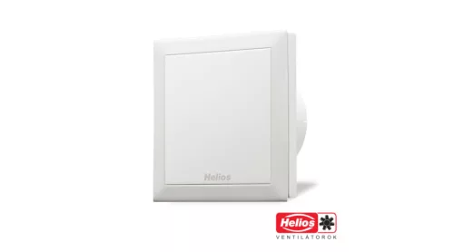 HELIOS M1/150 0-10V: MiniVent kisventilátor, 0-10V vezérlés, 260/220 m3/h, visszacsapó szeleppel
