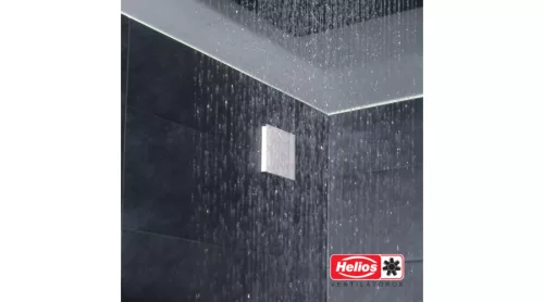 HELIOS M1/150 0-10V: MiniVent kisventilátor, 0-10V vezérlés, 260/220 m3/h, visszacsapó szeleppel