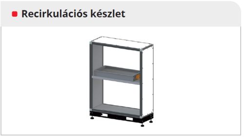 HELIOS AIR1-ULM RH 8000: Keringtető modul AIR1 RH 8000-hez