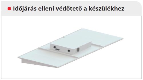 HELIOS AIR1-AAD XH 8500: Esővédő sapka AIR1 XH 8500 készülékhez