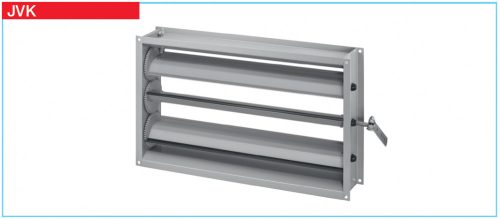 HELIOS JVK 80/50: Szabályzó zsalu, légcsatornába, horganyzott acél