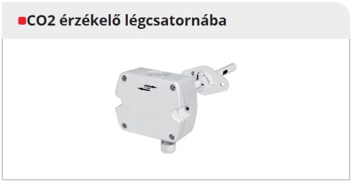 HELIOS AIR1-CO2K: CO2 érzékelő légcsatornába AIR1 készülékhez, 0-10V kimenet