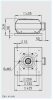 HELIOS VDW 225/4: Radiális tetőventilátor függőleges kifúvással, ~1, 230V, beépített thermokontakttal