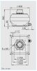 HELIOS VDD 315/4 T120: Radiális tetőventilátor függőleges kifúvással, ~3, 400V, 120°C-ig hőálló kivitel