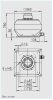 HELIOS VDD 450/4 T120: Radiális tetőventilátor függőleges kifúvással, ~3, 400V, 120°C-ig hőálló kivitel