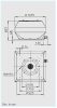 HELIOS VDD 560/4: Radiális tetőventilátor függőleges kifúvással, ~3, 400V, thermokontakt kivezetéssel