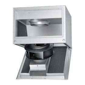   HELIOS SKRW 355/4/60/35: Hangcsillapított radiális csatornaventilátor, ~1 fázis, 230V, thermokontakt kivezetéssel