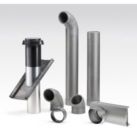   HELIOS IP 125/2000: IsoPipe hőszigetelt cső, NÁ125, L=2000 mm