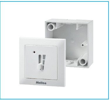 HELIOS KWL-BE ECO: Kezelőegység KWL készülékekhez, 3 fokozatú, easyControls 3.0