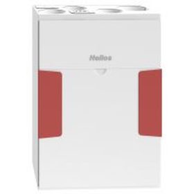   HELIOS KWL 170 W ET: Enthalpia hőcserélős központi szellőző, easyControls 3.0 szabályzás, EC motor, fali kivitel, Bypass,választható csonkállás, ~1 fázis, 230V