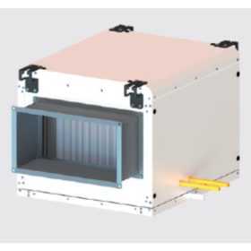   HELIOS AIR1-KR KW XC 1400 R: Hűtőkalorifer AIR1 XC 1400-hoz, hidegvizes, jobbos csatlakozás, külső modul