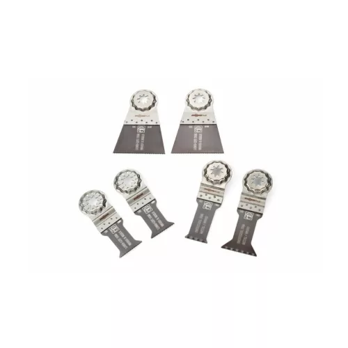 E-Cut fűrészlap készlet, Wood+Metall, 6 darabos SET