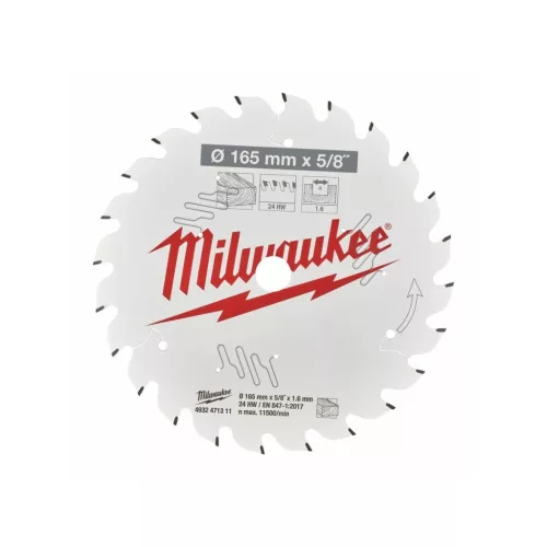 Milwaukee HM fűrészlap 165T24