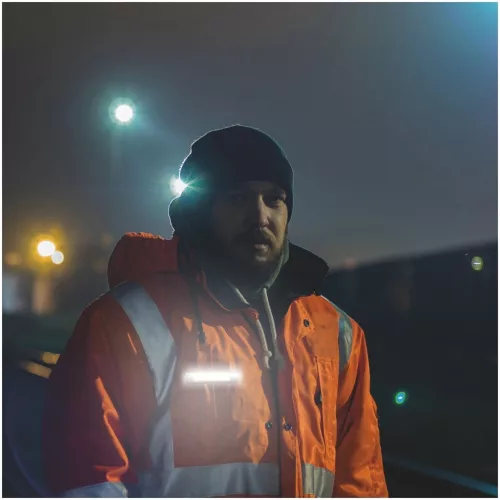 LED-es multifunkciós homloklámpa akkuval FLEX-WEAR