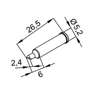 Forrasztócsúcs  CDLF24A