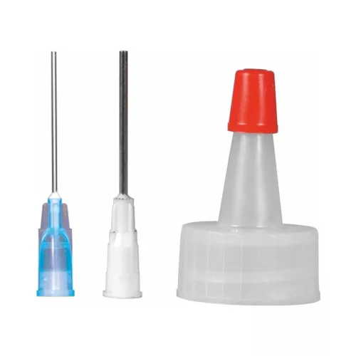 Minimális mennyiségű olajozó készlet 3 tűfeltéttel