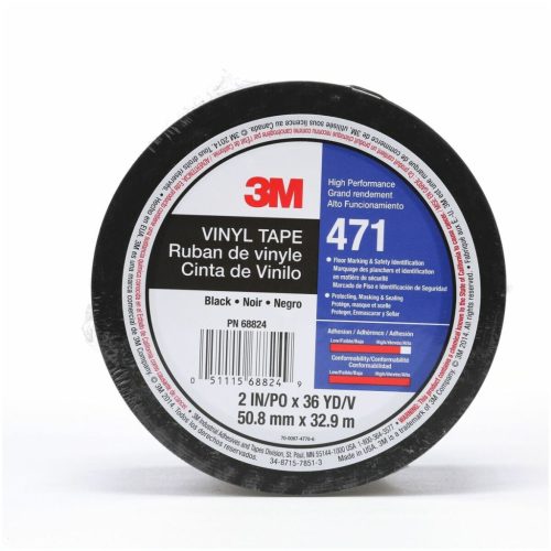 3M PVC ragasztószalag lágy BLACK