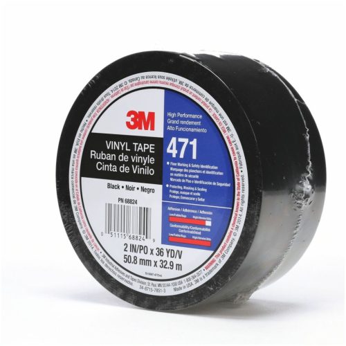3M PVC ragasztószalag lágy BLACK