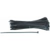 HellermannTyton Kábelkötöző készlet, T-Tie, fekete 2,5 mm