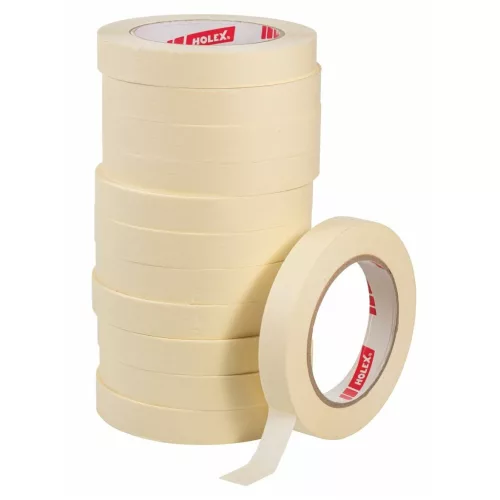 Holex Finom krepp ragasztószalag készlet, natúr 18X50