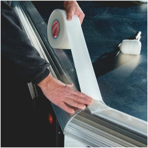 Nagy teljesítményű tömítőszalag Fekete 50X5,5