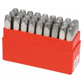   Pryor Beütőbetű készlet, 27 darabos Normál írás A − Z, & 1 mm