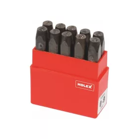 Holex Beütőszám készlet Normál írás 0 − 9 3 mm