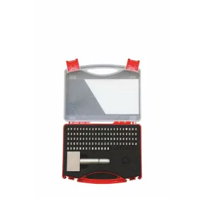   Pryor Cserélhető beütőszámok és beütőbetűk, normál írás, 0 − 9 és A − Z készlet 1,5 mm