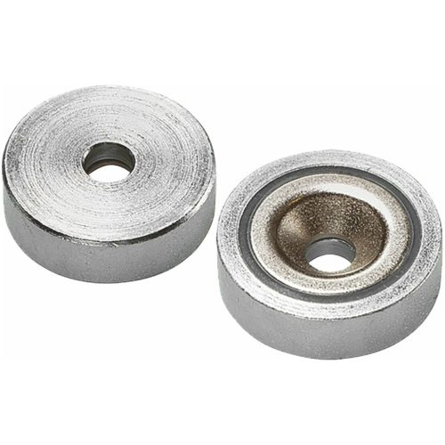 Lapos rögzítőmágnes furattal  48 mm
