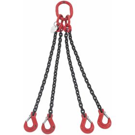 Rögzítő lánc 4 ágú 2 m