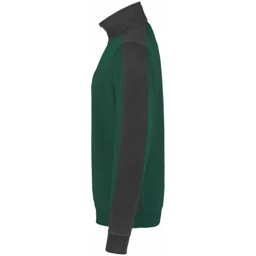 Hakro Zip pulóver Contrast Mikralinar M