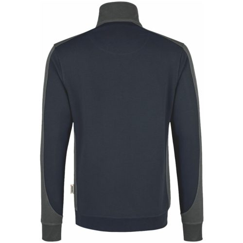 Hakro Zip pulóver Contrast Mikralinar 2XL