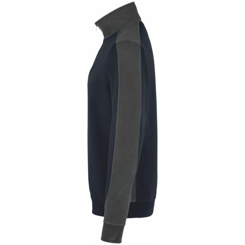 Hakro Zip pulóver Contrast Mikralinar 3XL
