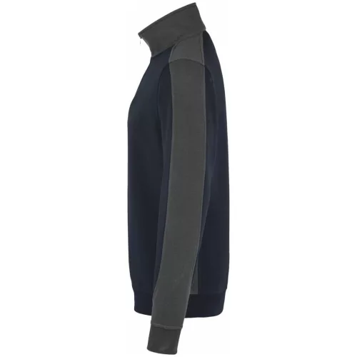 Hakro Zip pulóver Contrast Mikralinar XL