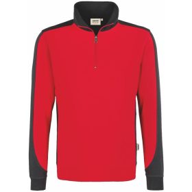 Hakro Zip pulóver Contrast Mikralinar 3XL