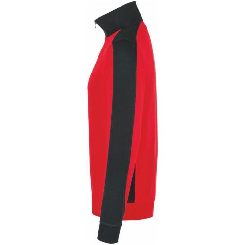 Hakro Zip pulóver Contrast Mikralinar 3XL