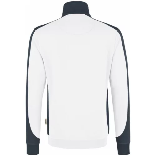 Hakro Zip pulóver Contrast Mikralinar 2XL
