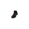 Magasszárú fűzős cipő, fekete/piros uvex 1 x-tended support, S3 35