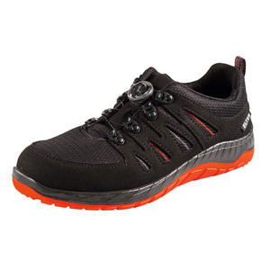 Félcipő, fekete-piros MADDOX BOA black-red Low ESD, S3 36