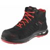 Elten Magasszárú fűzős cipő, fekete STEWART XXG Pro GTX black-red Mid ESD, S3 39