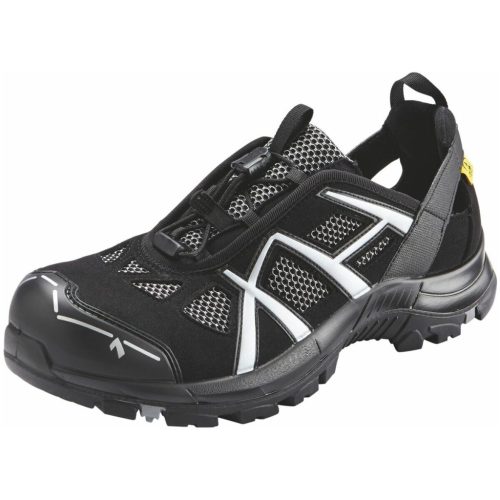 Haix Szandál, fekete / ezüst Black Eagle Safety 61 Low ESD, S1P 44