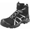 Haix Magasszárú fűzős cipő fekete / ezüst Black Eagle Safety 40 Mid ESD, S3 42