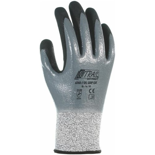 Nitras Kesztyű pár 6360 // OIL GRIP CUT 9