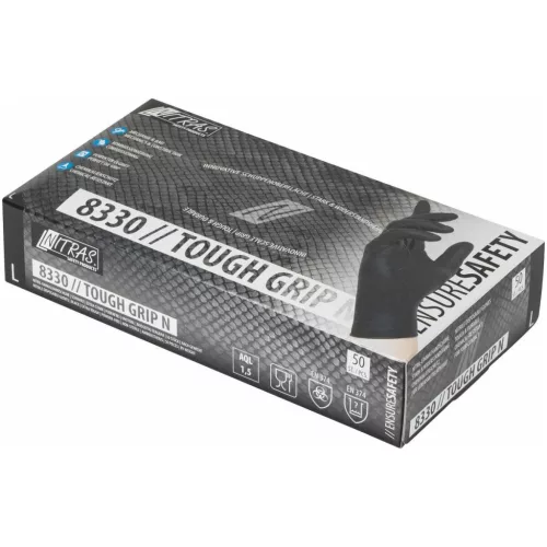 Nitras Egyszer használatos kesztyű készlet 8330 // TOUGH GRIP N 10