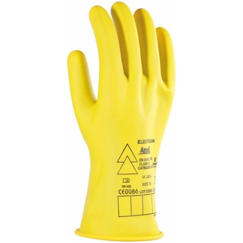 Ansell Villanyszerelő kesztyű pár RIG0011Y 9