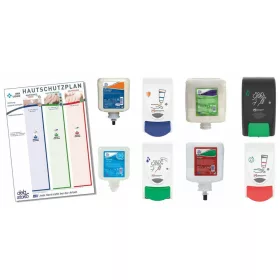   Teljes bőrvédelmi csomag Adagolóval és bőrvédelmi tervvel SET