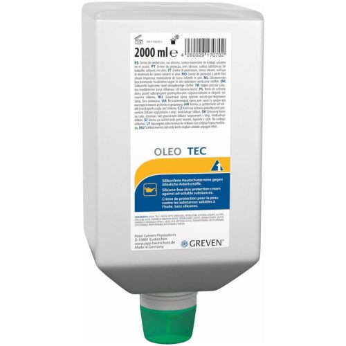 Bőrvédő krém GREVEN® OLEO TEC 2000 ml