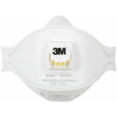 3M Légzésvédő maszk készlet Aura Serie 9300+ P3V